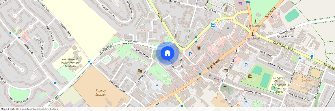 St Marys Cottages, Church Lane, Newmarket