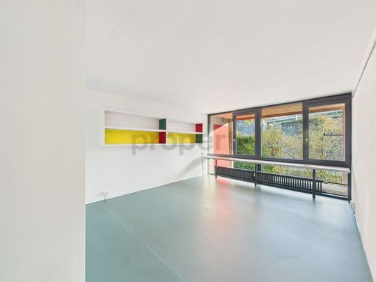 Wohnen in einer Ikone der Schweizer Architektur | Einzigartige Maisonettewohnung im denkmalgeschützten Atelier-5-Ensemble in Flamatt - Foto 1