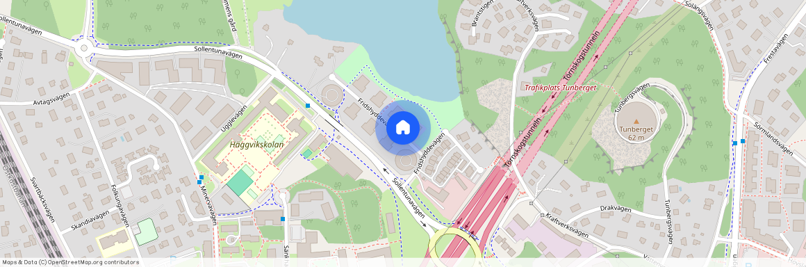 Fridshyddevägen, Sollentuna