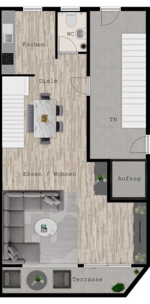 Neubau von 6 barrierearmen Komfort-Mietwohnungen in zentraler Lage von Oberhausen-Mitte - Photo 1