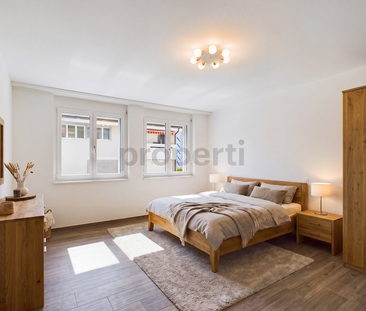 Neu renovierte 4.5-Zimmer-Elegantwohnung mit eigenem Parkplatz, Bub... - Foto 4