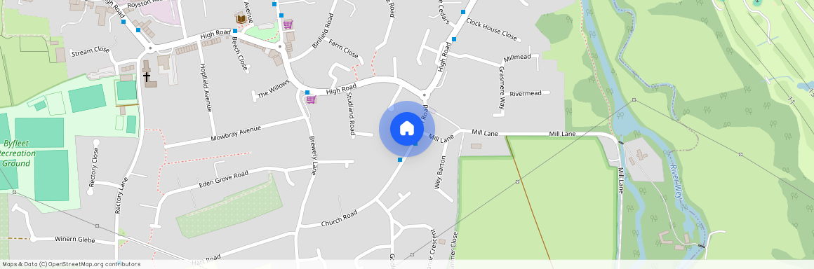 KT1, West Byfleet