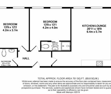 2 bedroom flat to rent - Photo 6