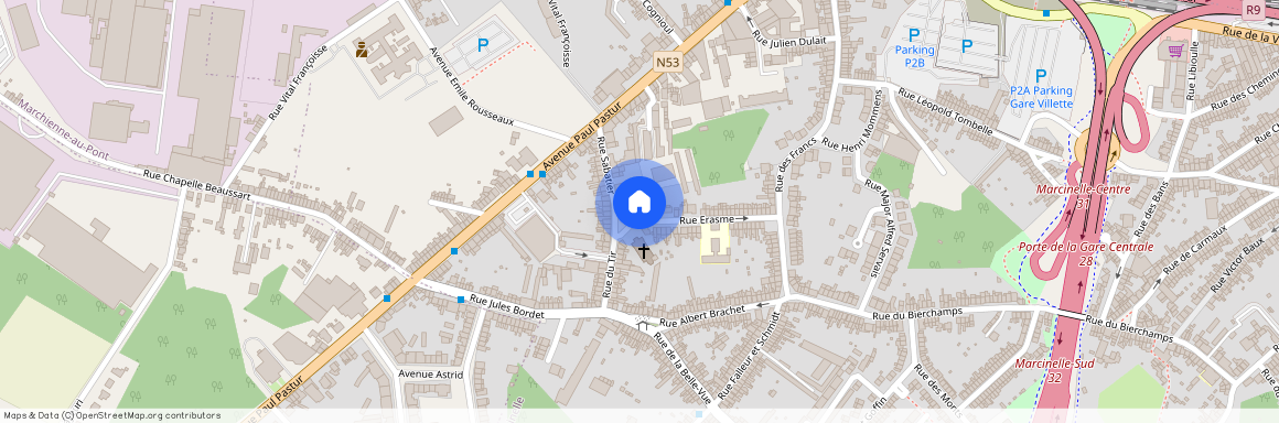 Place de la Villette, 4, 6001, Marcinelle