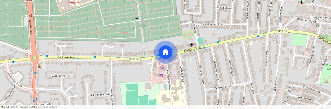 Earlham Rd, Norwich NR2 3RG