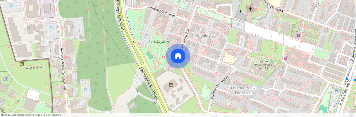 ul. Bolesława Orlińskiego, Czyżyny, Czyżyny, Kraków, małopolskie