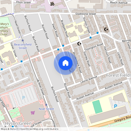 Ewart Road, Nottingham NG7