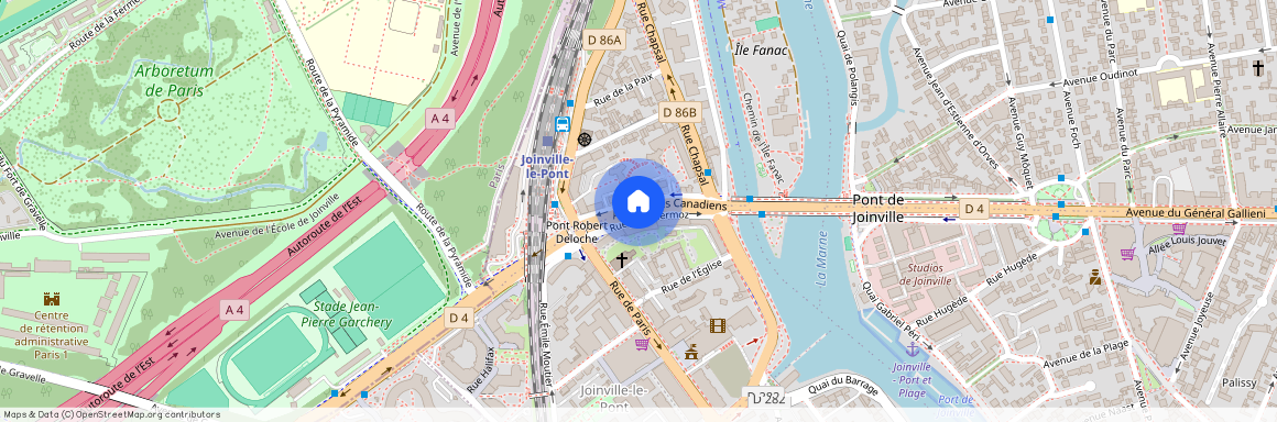 Rue Jean Mermoz, Francja, Joinville-Le-Pont