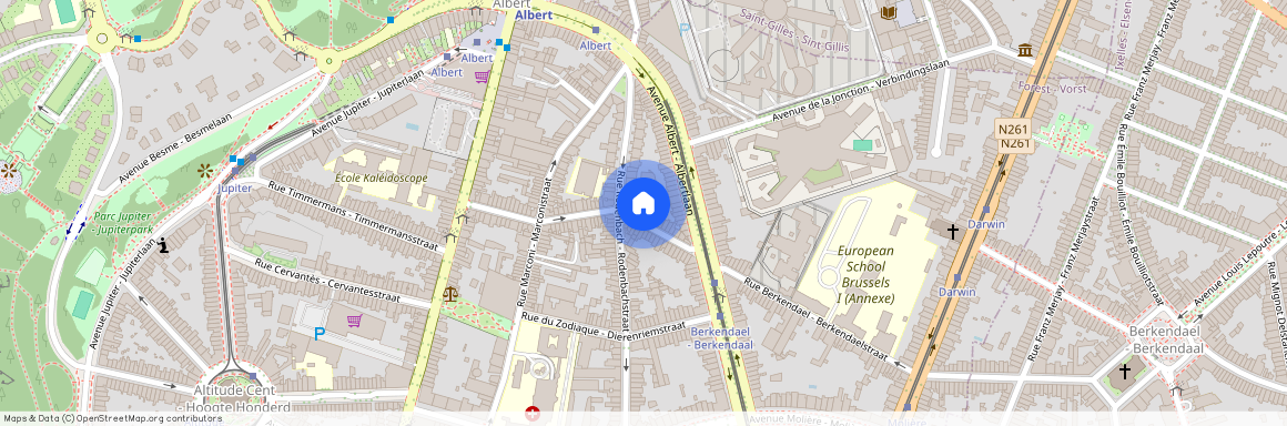 Rue Berkendael 10, 1190 Forest