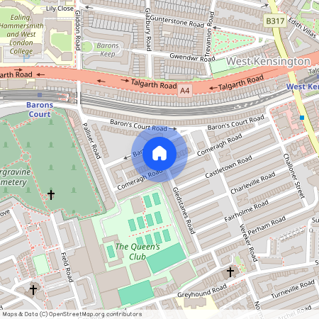 Comeragh Road, Barons Court, W14