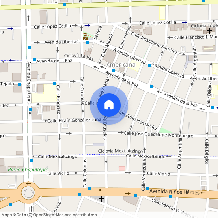 Se departamento CALLE BRUCELAS, Colonia Americana, C.P. 44160, Guadalajara