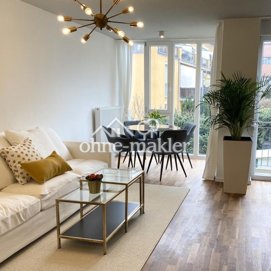 Fully furnished, stylish Business Apt, Sunny Balcony, private Garage, Free WLAN! - Foto 1
