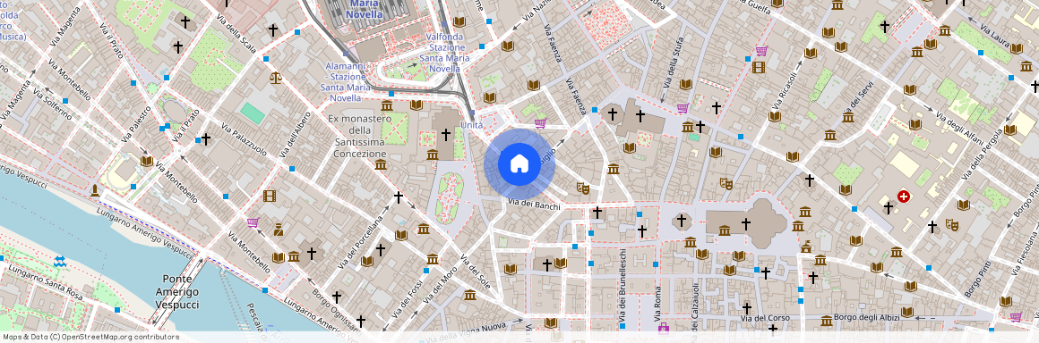 Via Panzani, Florence, Tuscany 50123