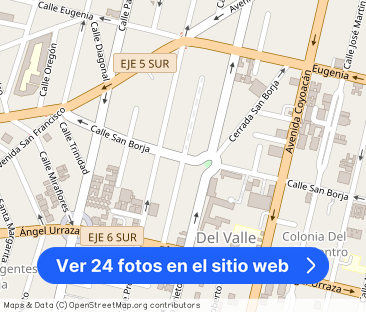 Renta de departamento BARTOLACHE, Colonia Del Valle Centro, C.P. 03100 - Foto 1