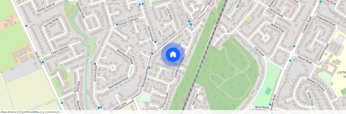 Beaver Close, Saltney