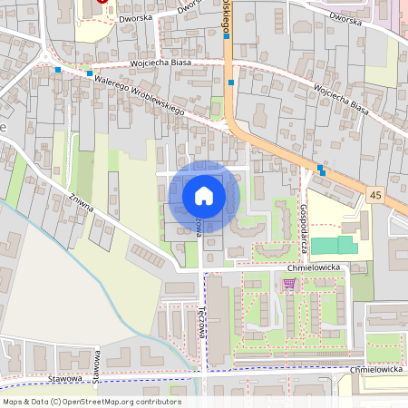 ul. Tęczowa, Szczepanowice - Wójtowa Wieś, Opole, opolskie