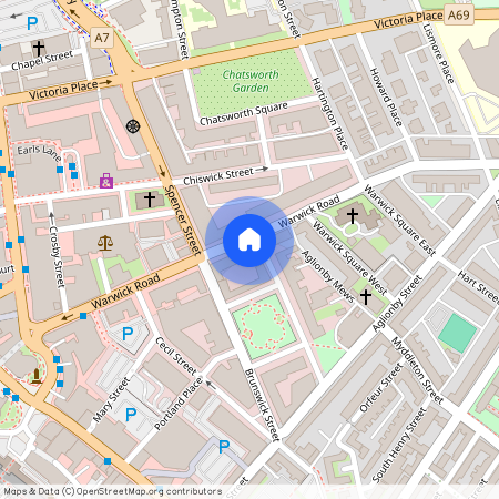 Cavendish Apartments, 80 Warwick Road, CA1