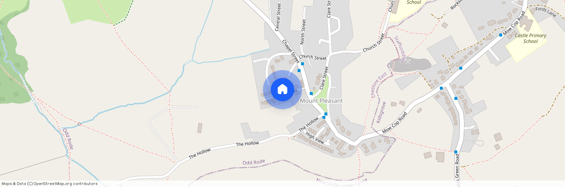 South Street, Mow Cop, Stoke-on-Trent, Cheshire, ST7