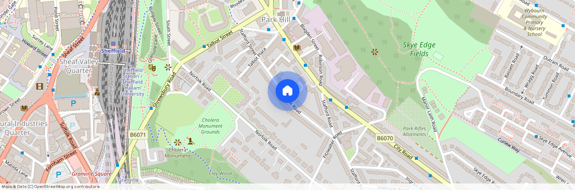 Glencoe Road, Sheffield, South Yorkshire, S2 2SQ