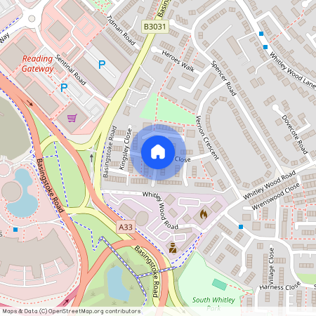 Kingsley Close, Reading, RG2