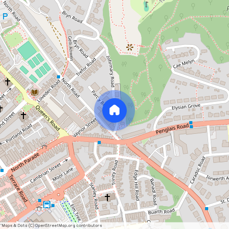 Infirmary Road, Aberystwyth SY23