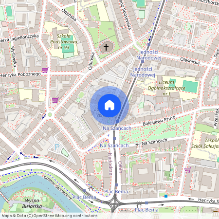 ul. Księcia Józefa Poniatowskiego, Nadodrze, Śródmieście, Wrocław, dolnośląskie