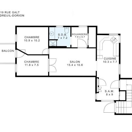 🏡 4 ½ à louer – Vaudreuil-Dorion ( 2 Stationnements) - Photo 4