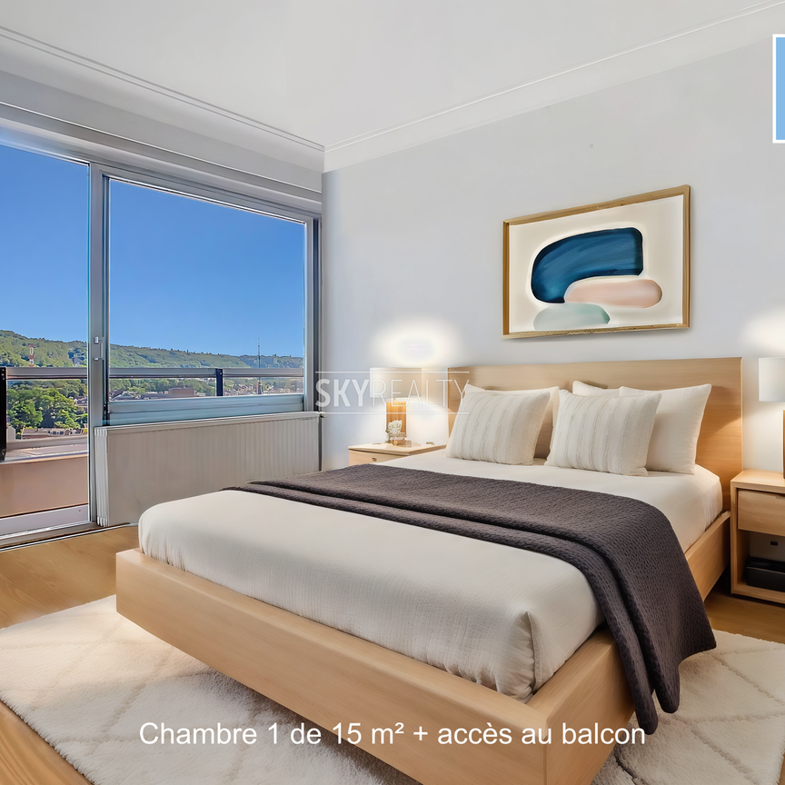 Penthouse - à louer - 4032 Liège Chênée - 1 000 € - Photo 1