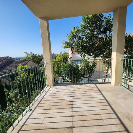 EXCLUSIVITE A LOUER A CHATEAUNEUF DE GADAGNE ENTRE AVIGNON ET L'ISLE SUR LA SORGUE - APPARTEMENT DE TYPE 1 de 27.70 m² de surface habitable AVEC TERRASSE DE 8.87 M² + BALCON 2.27 M² - PARKING - Photo 4