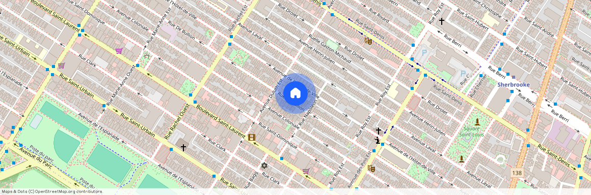 3989 Rue De Bullion, Montréal (Le Plateau-Mont-Royal), H2W2E3