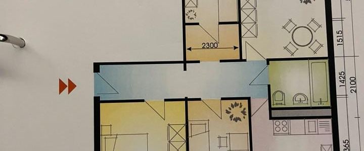 4 Raum Wohnung mit großen Balkon - Foto 1