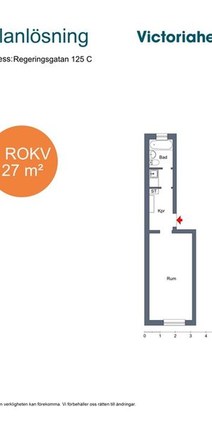 Regeringsgatan 125 C - Foto 1