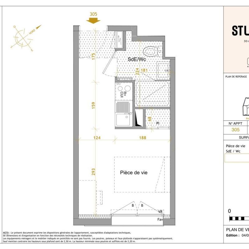 Location Appartement 1 pièce Meublé 18m² NANTES 44300 - Photo 1