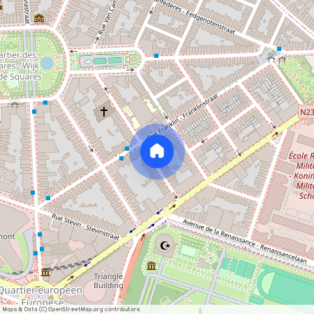 Rue Le Corrège - Correggiostraat, 66, 1, 1000, Bruxelles