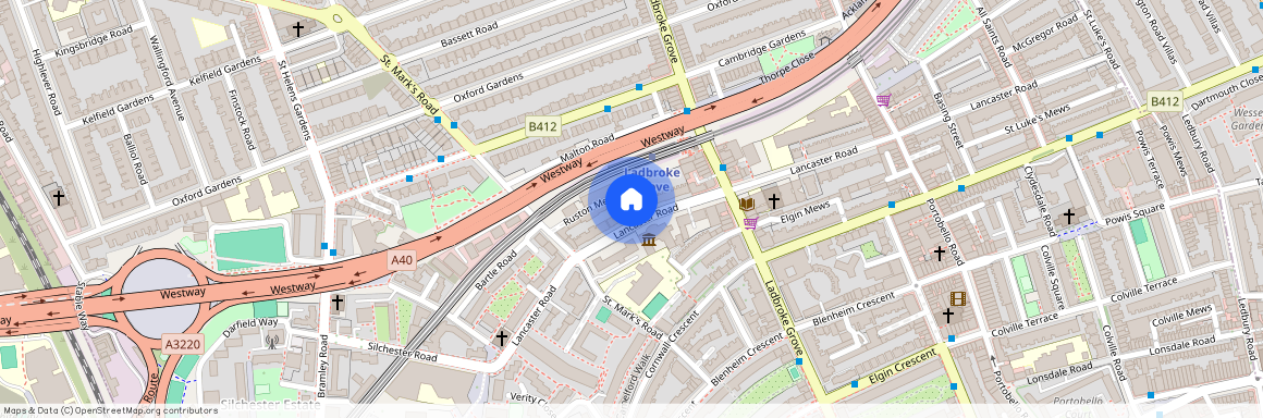 LANCASTER ROAD, LADBROKE GROVE
