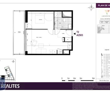 Appartement à louer 2 pièces 44.04m² - Photo 1