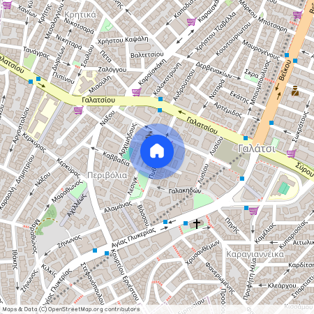 Πυθαγόρα, Γαλάτσι Ελλάδα, 11146, Περιβόλια (Γαλάτσι)