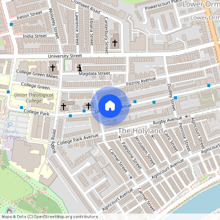 Fitzroy Avenue, X4 Double Rooms To Let, Belfast, BT7 1HT