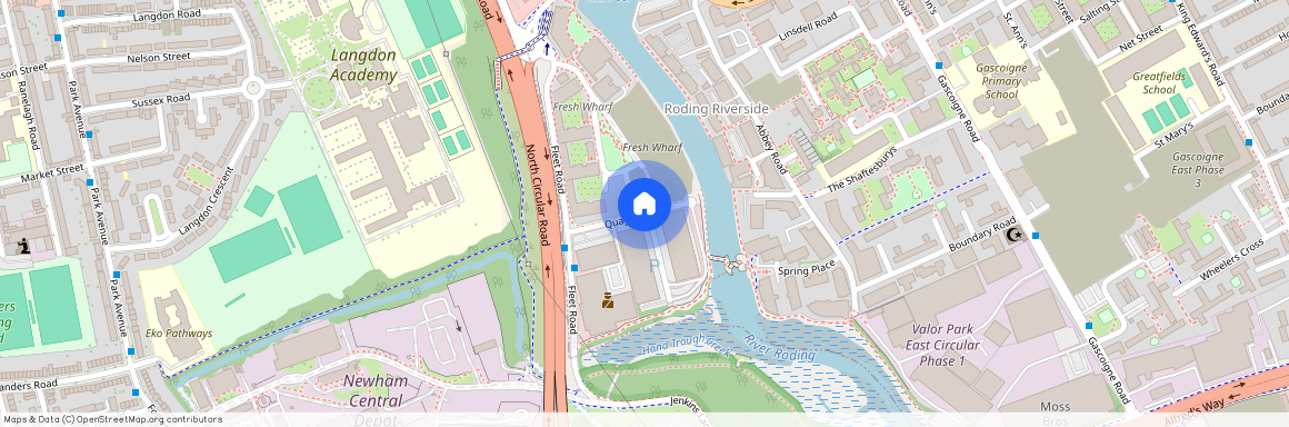 1 bed, 6th floor, Moorhen, Pelican House in Fresh Wharf