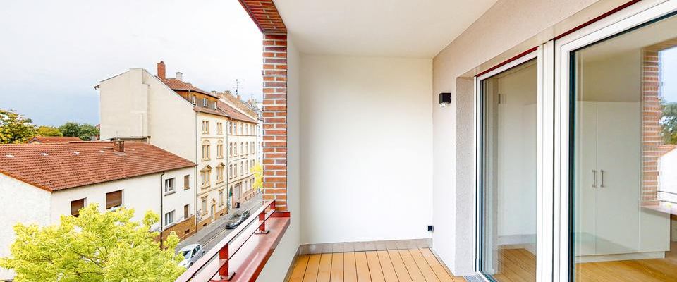 Möbliertes 1-Zimmer-Apartment mit Einbauküche und Balkon - Foto 1