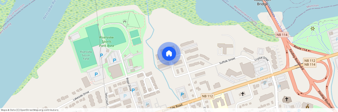 1, 3, 5, 12 Suffolk Street, Riverview E1B 3H1