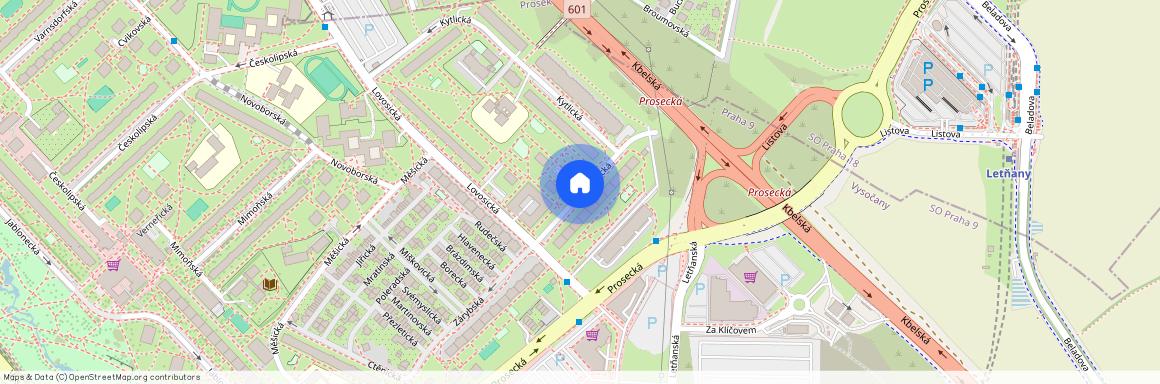 Jetřichovická, Praha - Prosek