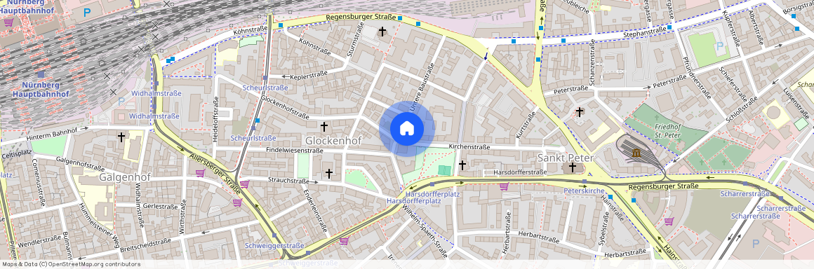 Kirchenstraße 1, 90478 Nürnberg (Mittelfr) - Südstadt