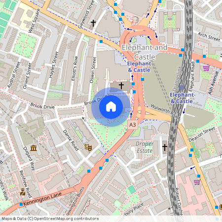 St Gabriel Walk, Elephant and Castle, London, SE1