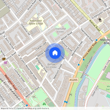 Barrow Hill Estate, St John's Wood, NW8