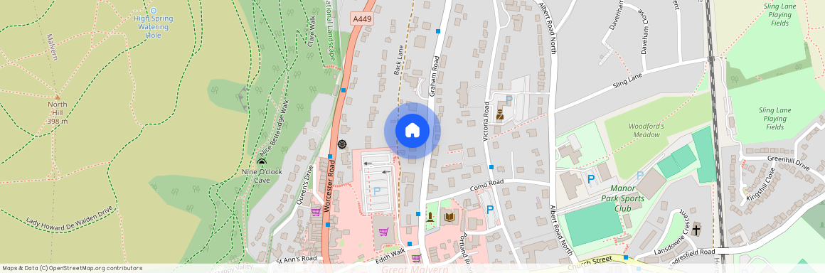 Graham Road, Malvern