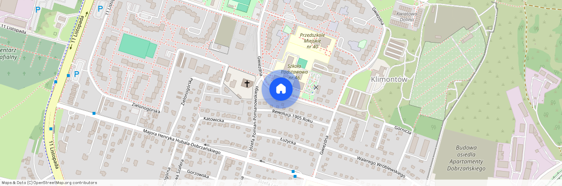 ul. Gwiezdna, Klimontów, Sosnowiec, śląskie