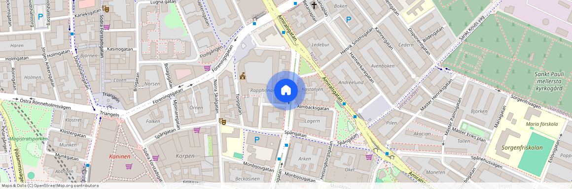 Bergsgatan 11A, Allmänna Sjukhuset