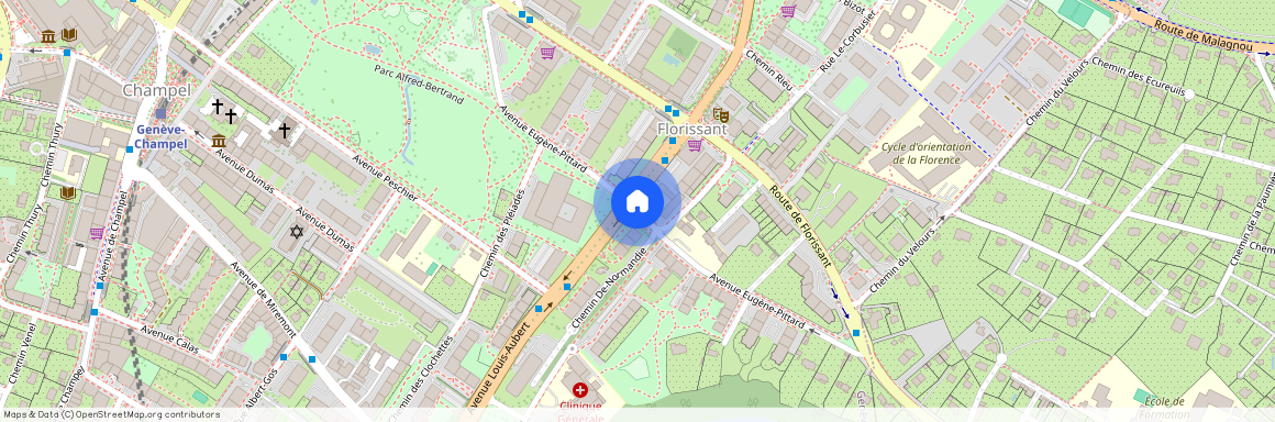 Avenue Eugene Pittard, 1206 Genève