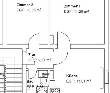 Helle 2 Zimmer Wohnung in ruhiger Lage! - Foto 4